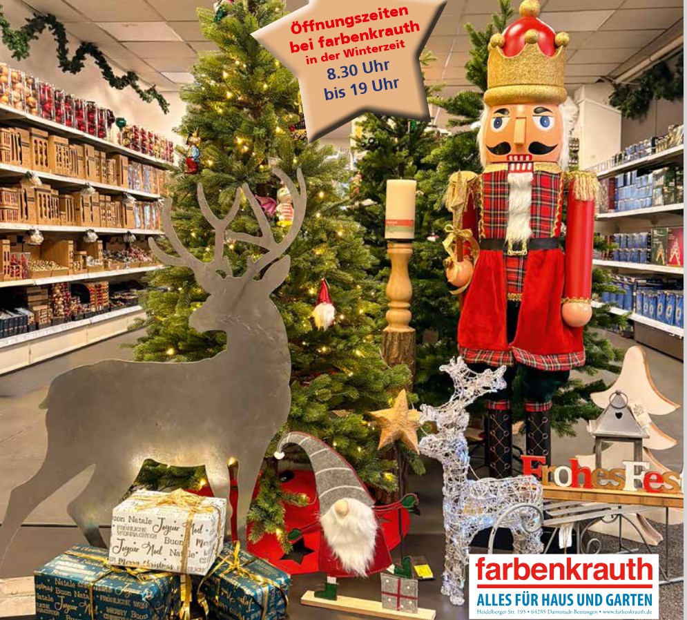 🎅✨ Der große Weihnachtsmarkt bei farbenkrauth ist eröffnet! 🎄