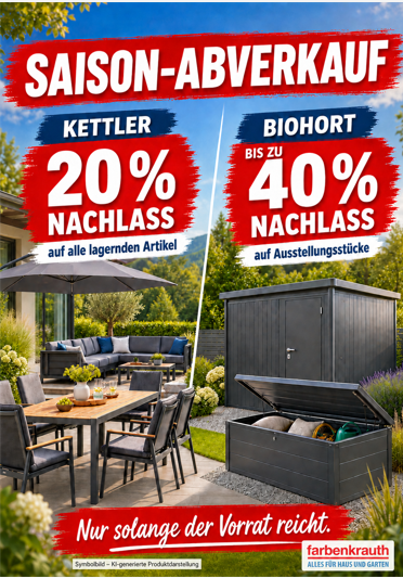 Kettler & Biohort Vorteilswochen