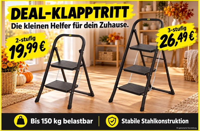Klapptritt 2 und 3-stufig