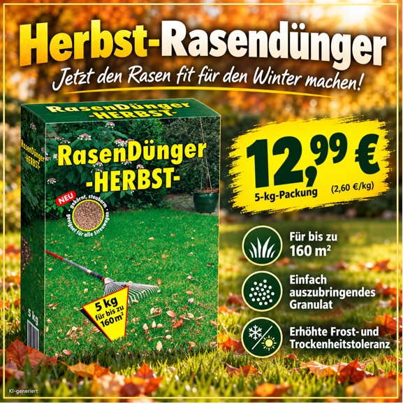 Herbstrasendünger 5kg
