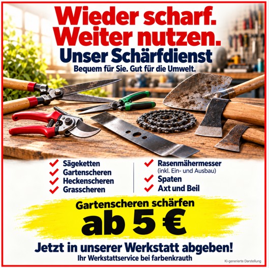 Unser Schärfdienst